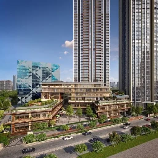 Birla Niyaara, Worli, South Mumbai: a photo of the building, not this 2 BHK