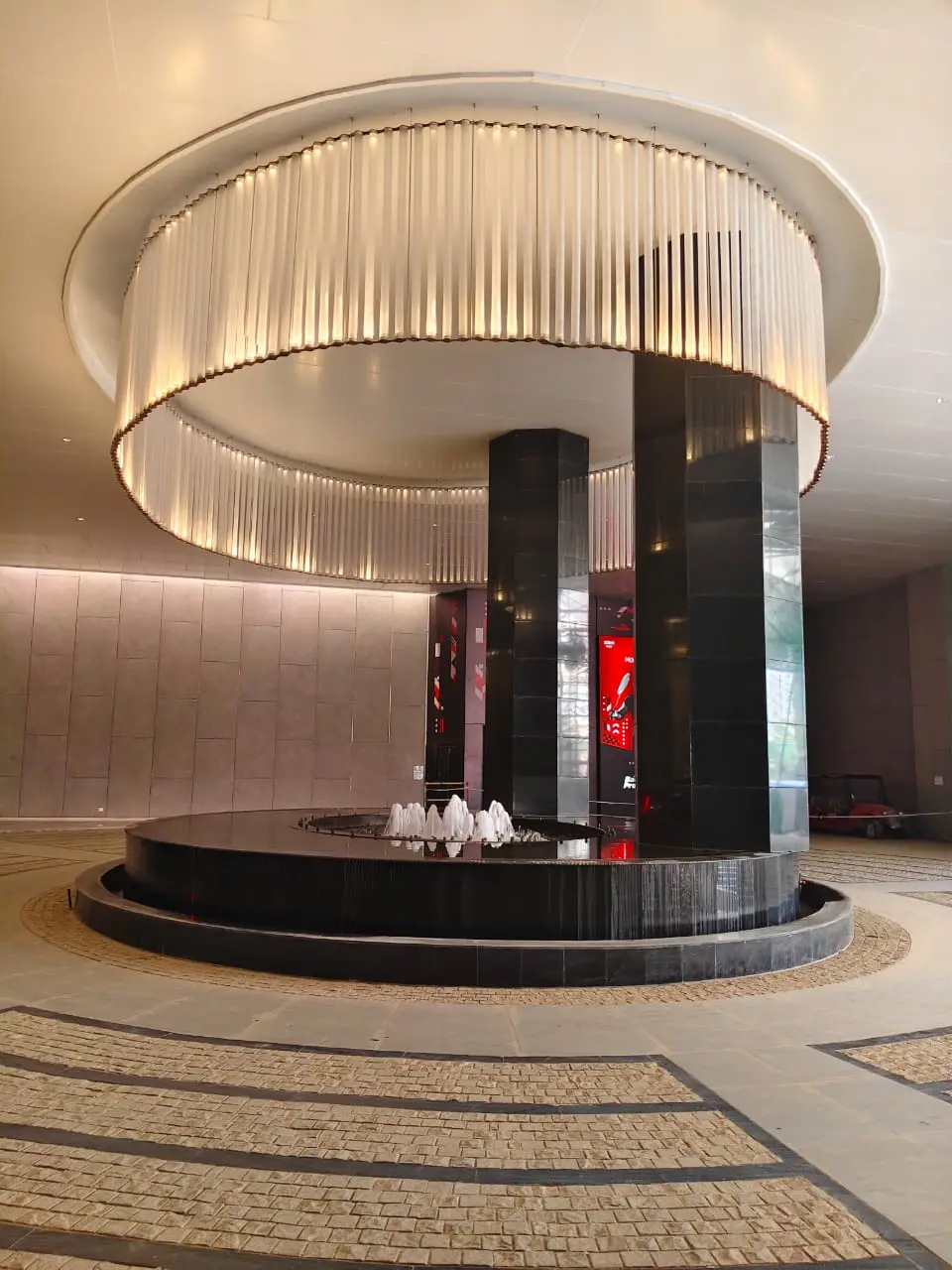 Adani Monte South: The entrance lobby