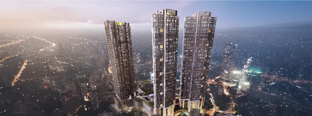 Rustomjee Crown, Prabhadevi: a photo of the building, not this 3 BHK