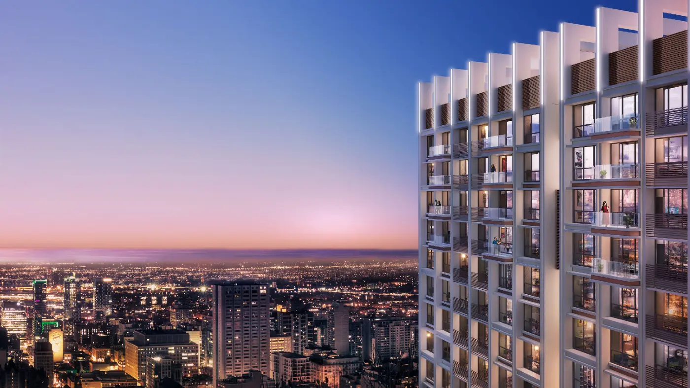 Transcon Triumph, Andheri West: a photo of the building, not this 2 BHK