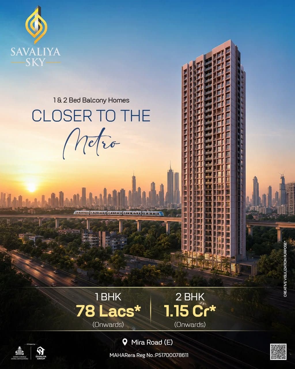 2 BHK Savaliya Sky, Mira Road (East), Mira-Bhayandar - Photo 1