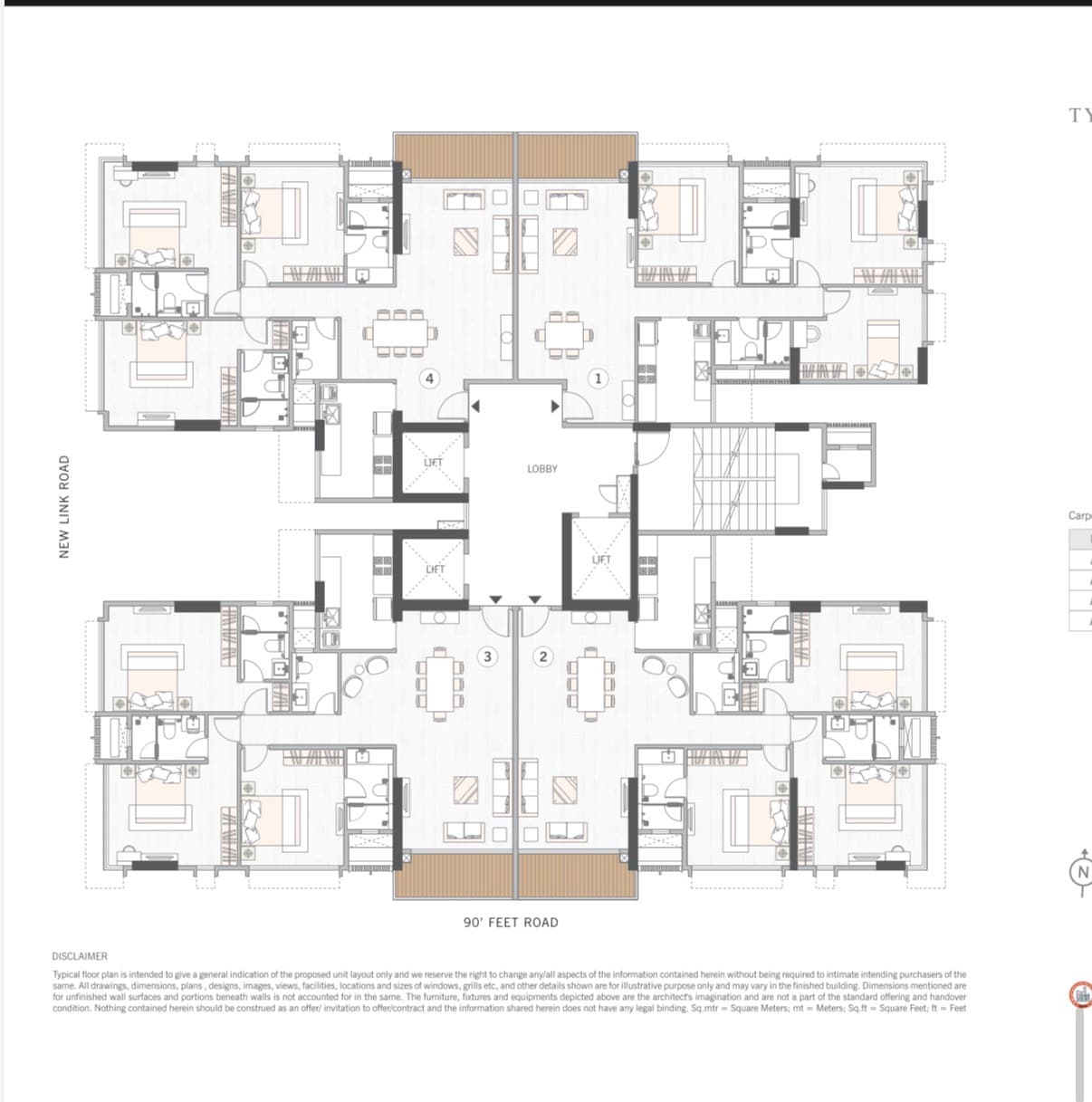 3 BHK Esquina Private Residence, Lokhandwala, Andheri West - Photo 1