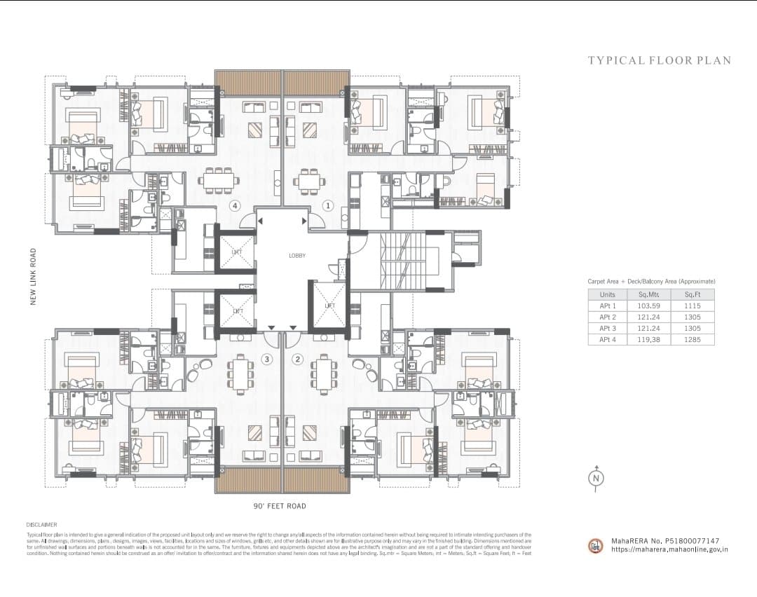 3 BHK Esquina - Private Residence, Lokhandwala, Andheri West, Mumbai - Photo 1