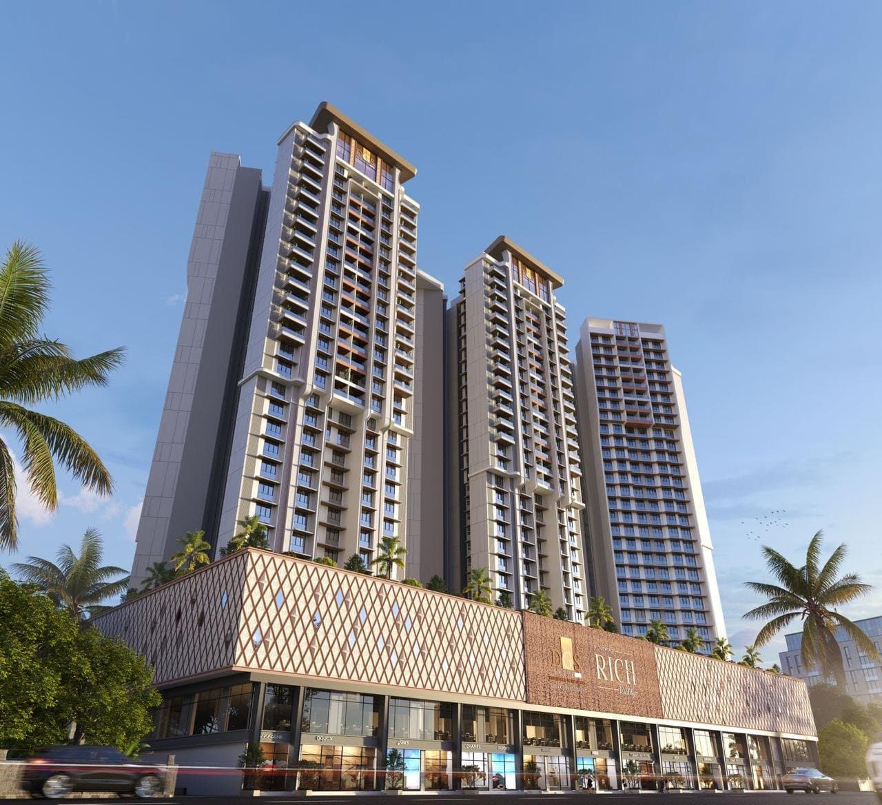 Jodi (2+2 BHK & 3+3 BHK) DGS GuruDarshan (DGS Sheetal Sky), Lokhandwala Complex, Andheri West - Photo 1
