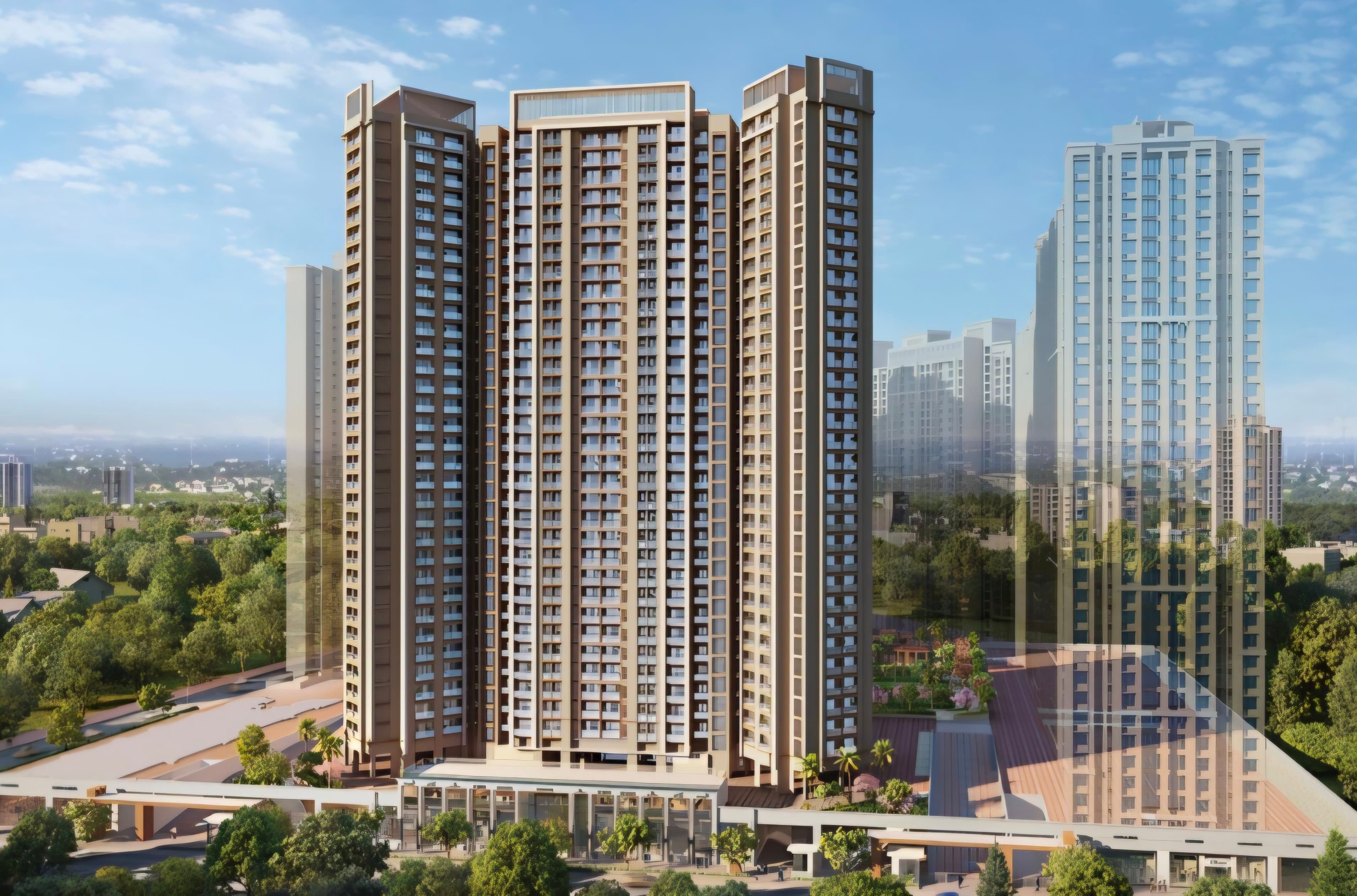 2 BHK, 3 BHK Dosti Willow (Dosti West County), Balkum, Thane West — 1.81 Cr onwards