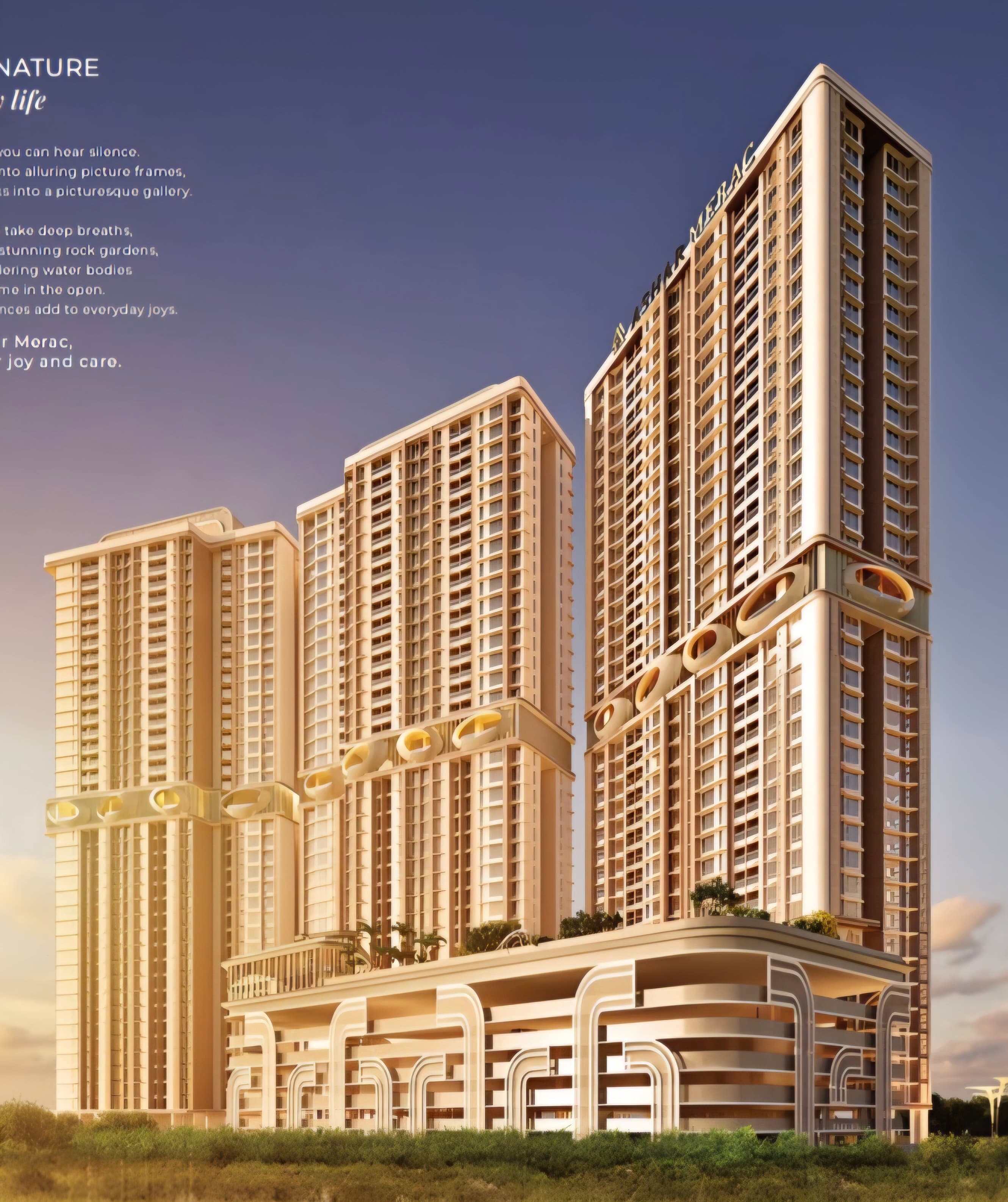 2 BHK, 3 BHK, 4 BHK Ashar Merac Phase 2, Shree Nagar, Wagle Estate, Thane West (Mulund-Thane Corridor) - Photo 1