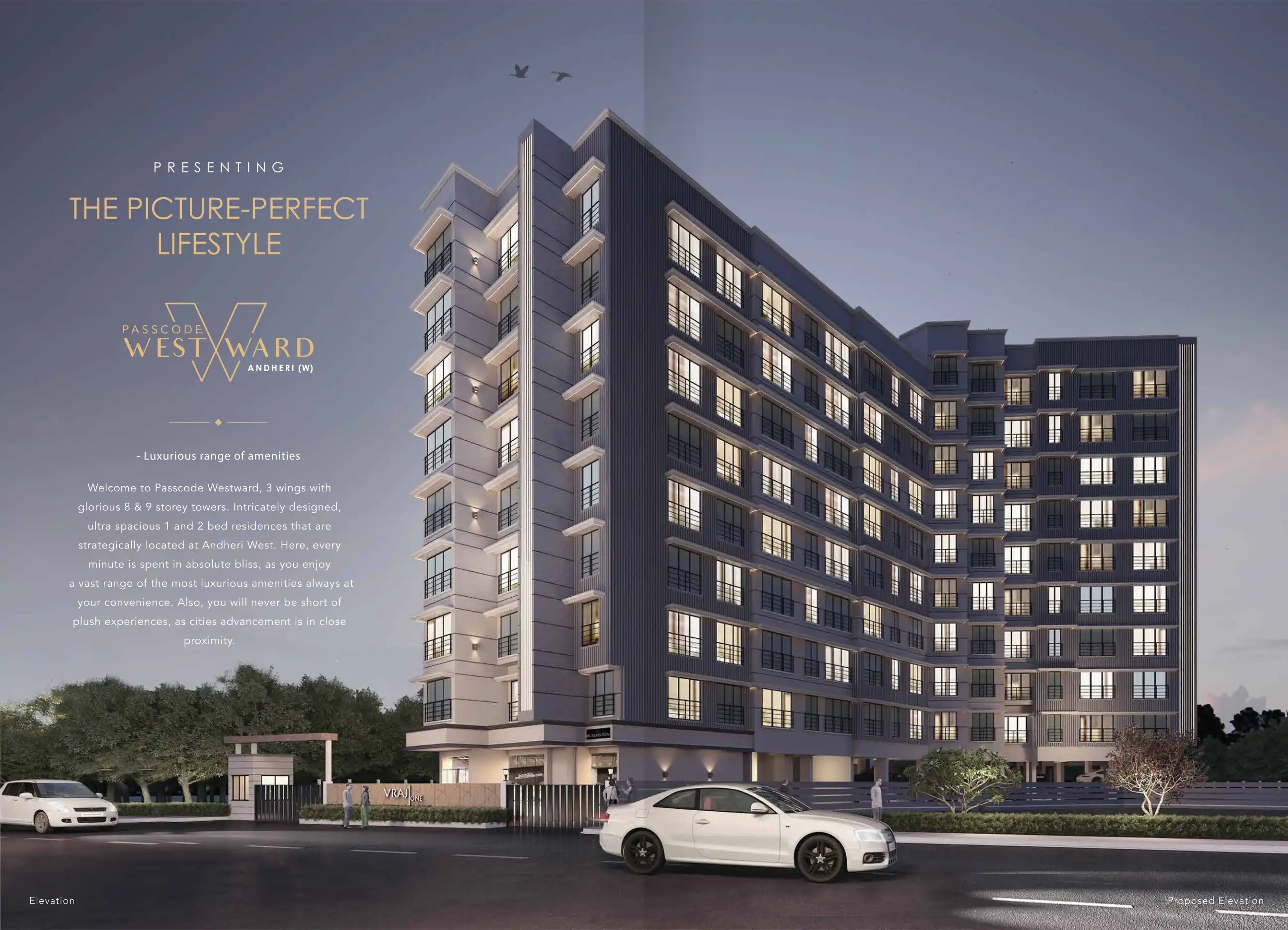 Shop, Office Space Vraj Commercial, Andheri West - Photo 1