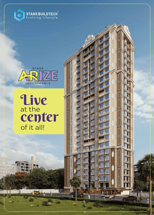 1 BHK, 2 BHK, 2 & 2 BHK Jodi Stans Arize, Jogeshwari East, 0.88 Cr onwards