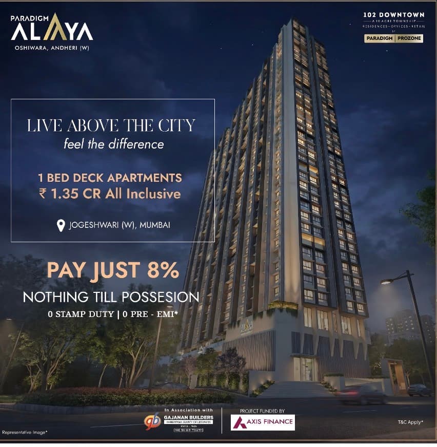 1 BHK, 2 BHK Paradigm Alaya, Andheri West - Photo 1
