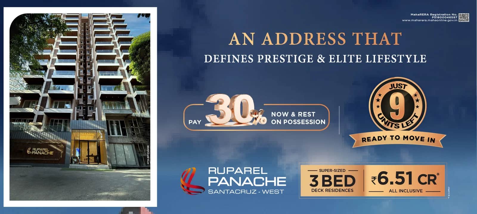 Ruparel Panache, Santacruz West